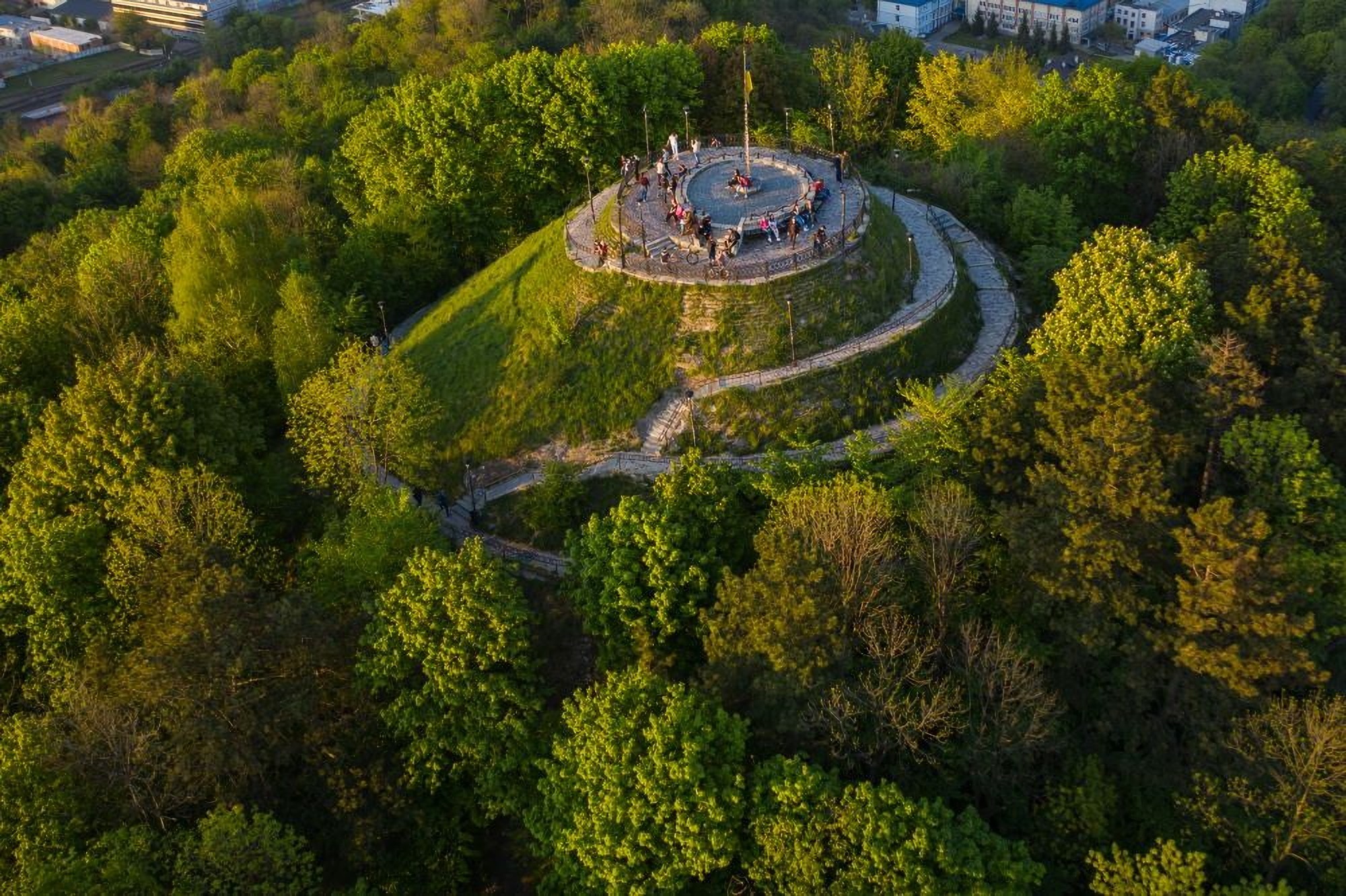 Парк «Высокий замок» Львов Украина