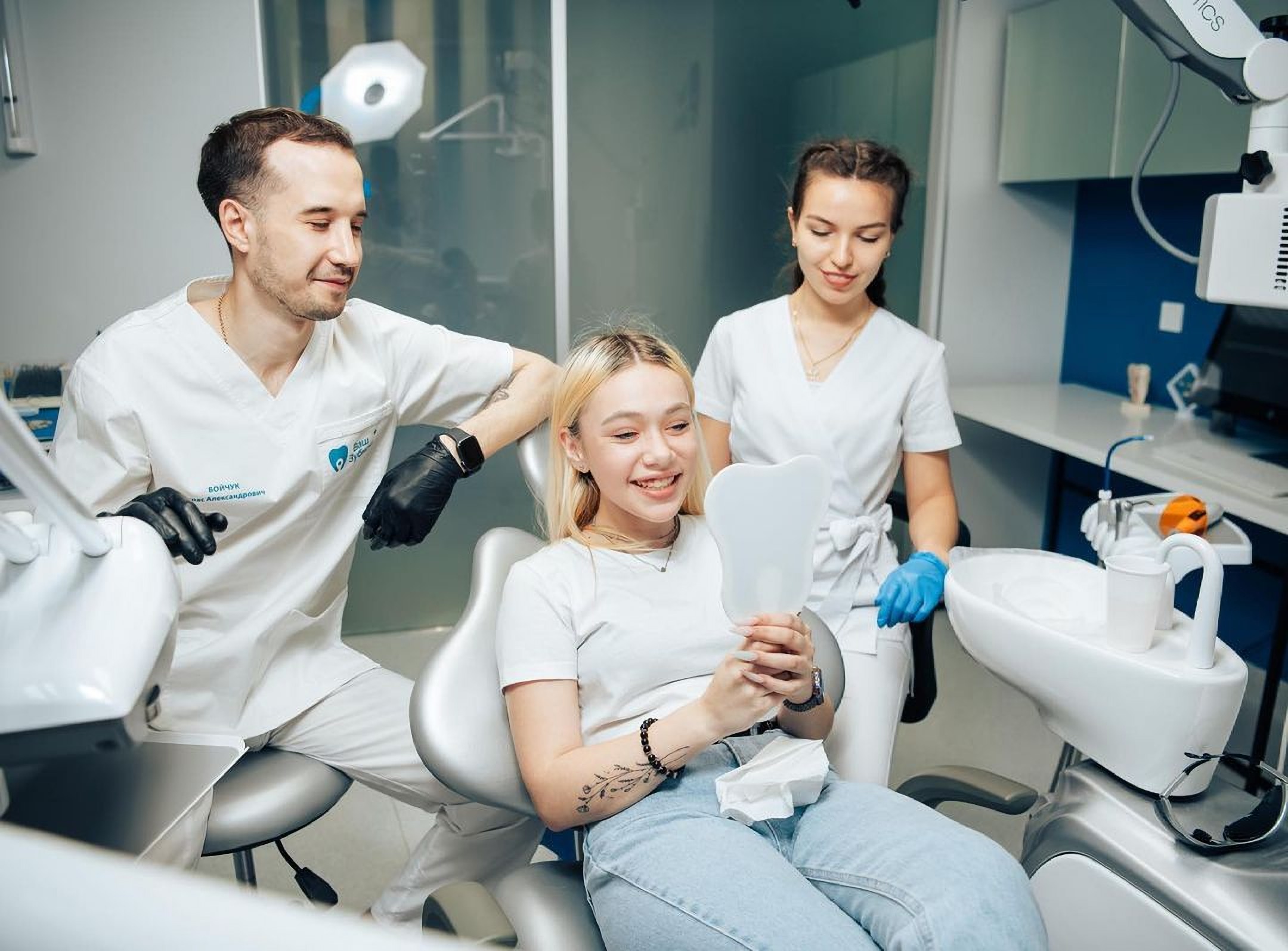 Прием в стоматологической клинике Your Dentist в Одессе Украина
