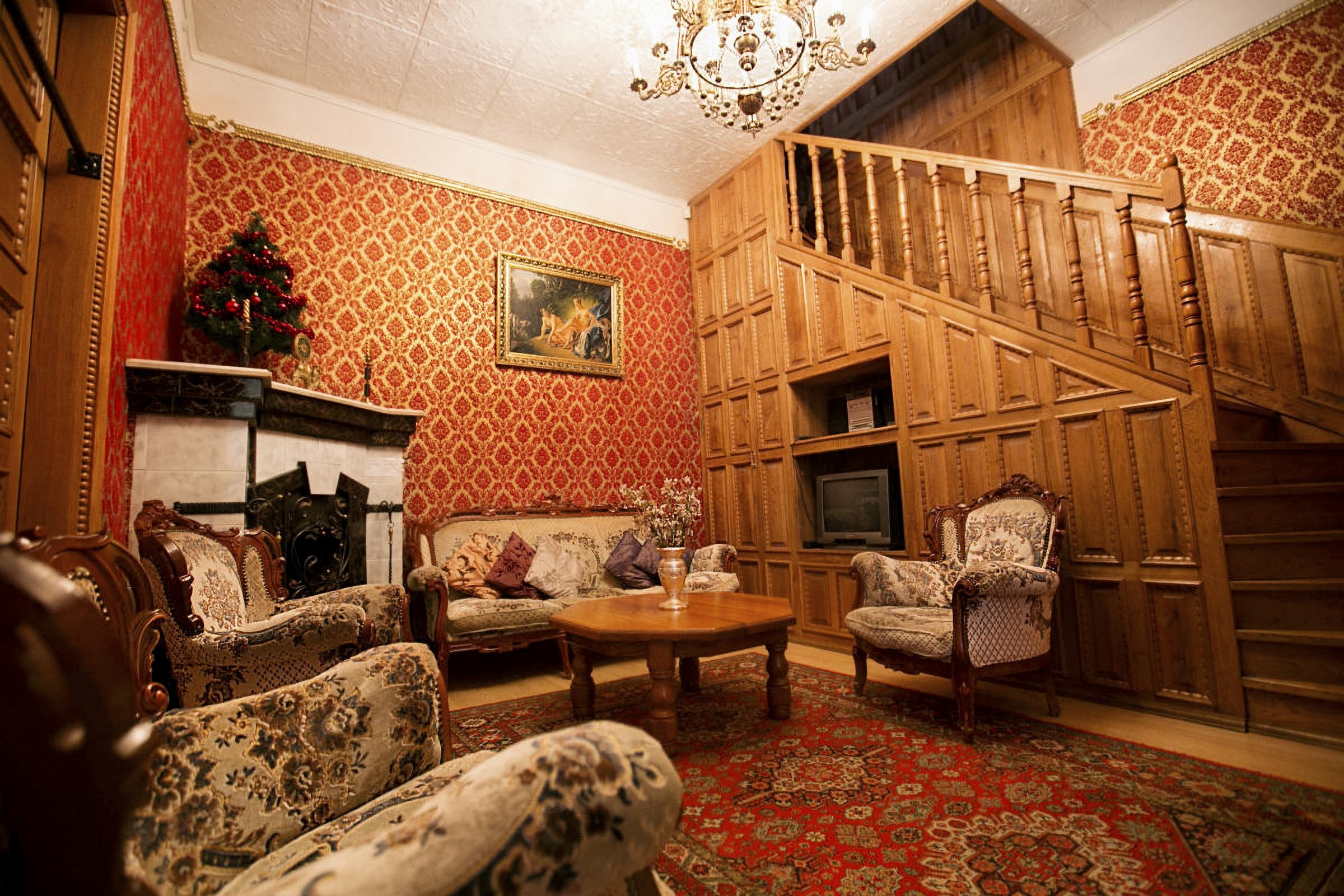 Гостиная в гостинице Старый Краков во Львове Украина